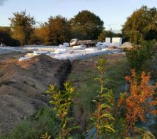 La tranchée du raccord TAE