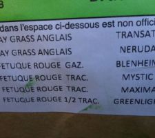Gazon à semer à l'ombre des chênes