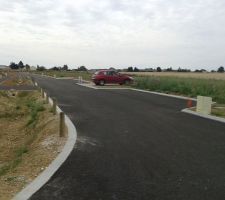 Lotissement bien avanc&eacute;