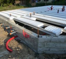 Préparation avant coulage