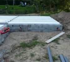Préparation avant coulage