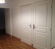 1ere couche encadrement de porte