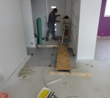 Pose carrelage