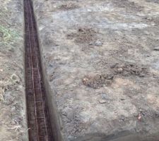 Fondations en semelles filantes