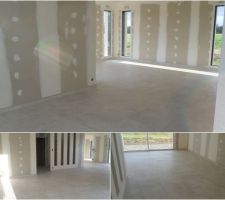 Carrelage au RDC