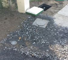 Et voilà, regard eaux usées prêt ! Y'a plus qu'à brancher la maison :)