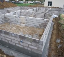 Vide sanitaire - Vue sur salon Séjour