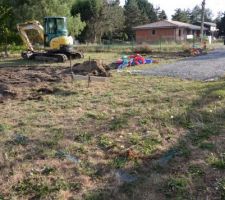 Accès chantier par l'entreprise Henry de Salles