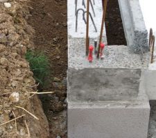 Poutre en limite de propri&eacute;t&eacute;.