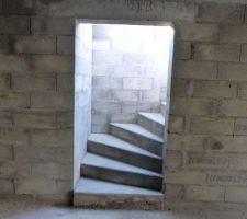 Sous-sol - L'escalier