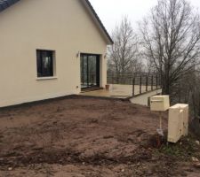 Terrassement finitions