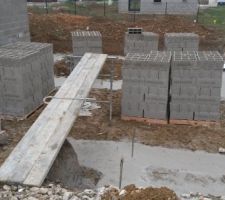 Fondations terminées