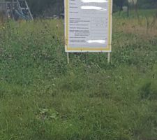 PC AFFICHE SUR LE TERRAIN LE 17/10/2015
