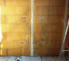 Preparation Pl&acirc;tre projet&eacute;e