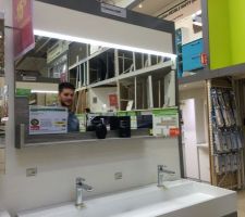 Miroir assortis au meuble SDB