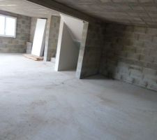 Vue du garage sous un autre angle