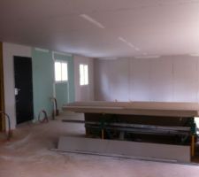 Isolation et plaquage des murs