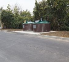Entrée  ferme de la Tourelle (containers)