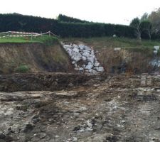 Empierrememt pour stabilisation du talus