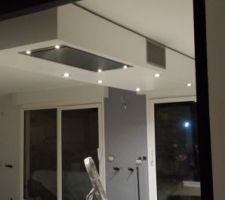 Coffrage Hotte terminé