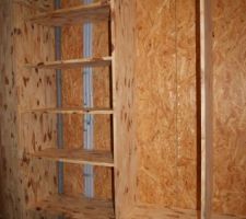 Am&eacute;nagement rangement espace technique