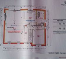 Plan du rez de chaussée