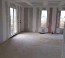 Salon vu de la cuisine