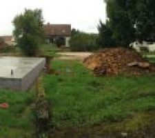 Et voilà!À partir de ce moment-là le constructeur n'a pas réengagé de travaux.Il nous faudra 2 ans pour redémarrer le projet.