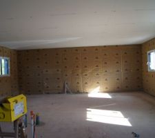 Plafond et isolation murs