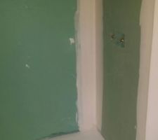 Receveur douche posé