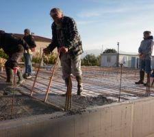 Coulage en cours
