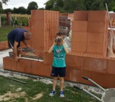 Elevation des murs