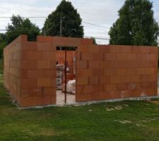 Elevation des murs