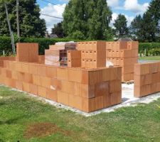 Elevation des murs