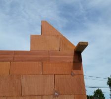 Elevation des pignons