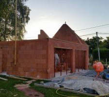 Elevation des pignons
