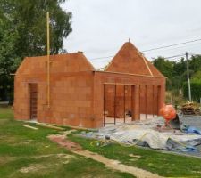 Elevation des pignons