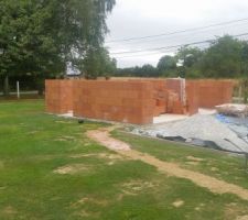 Elevation des murs