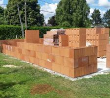 Elevation des murs