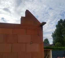 Elevation des pignons