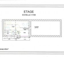 Plan de l étage de la grange