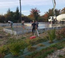 Le vide sanitaire se termine