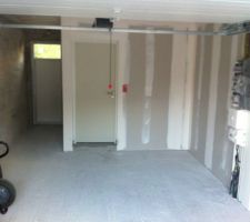 Garage avant isolation et avant la chape