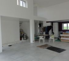 Carrelage salon