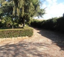 Jardin côté Est