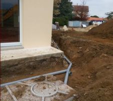 Début des travaux de raccordement