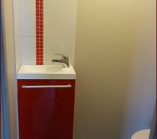 Lave-mains Decotec WC rez-de-chaussée