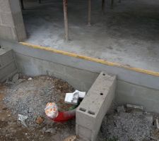 D&eacute;but de la terrasse.