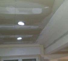 Spot faux plafond cuisine