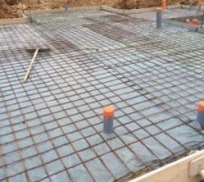 Pose Grillage   Bache Isolalante